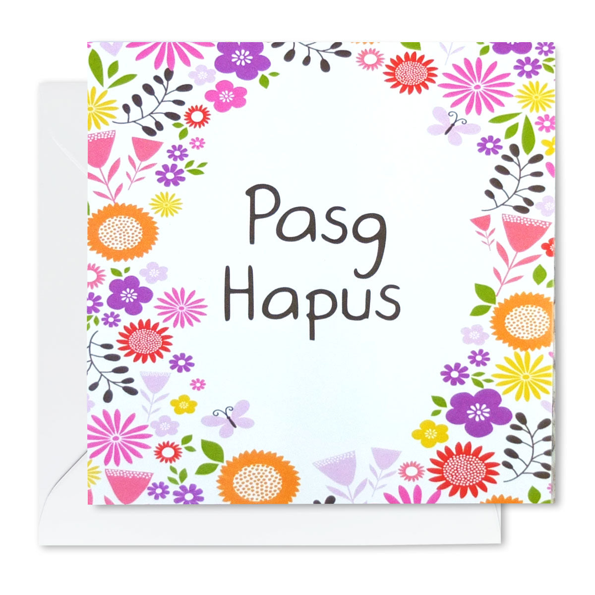 Pasg Hapus Floral Card