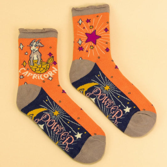 Capricorn Star Sign Socks