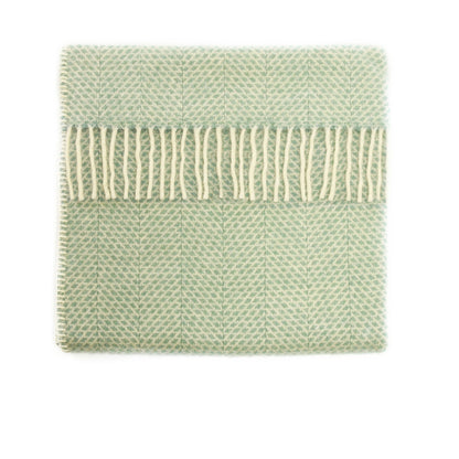 Ocean Beehive Welsh Pram Blanket by Tweedmill