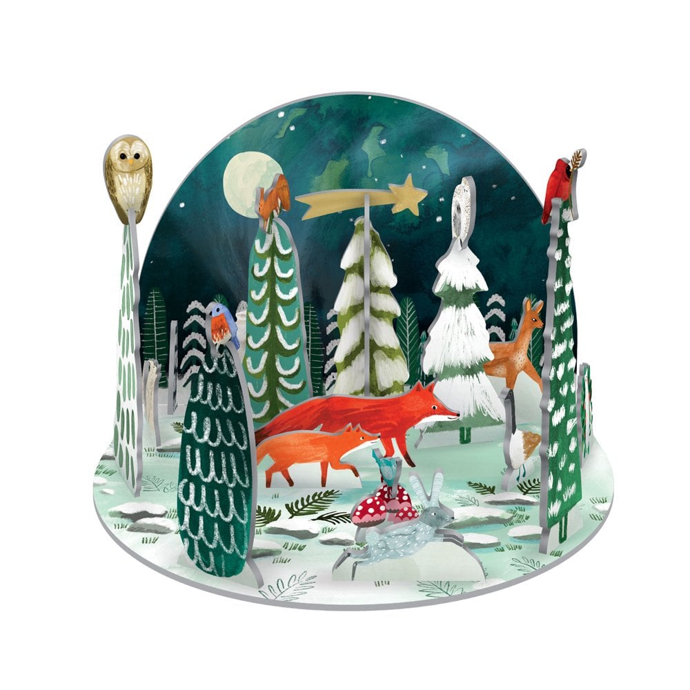 Alpine Foxes 3D Advent Calendar